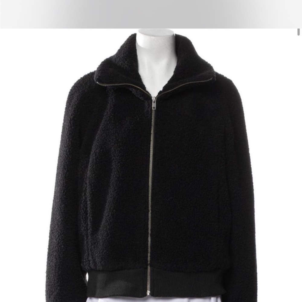 Women's Black Fleece Jacket